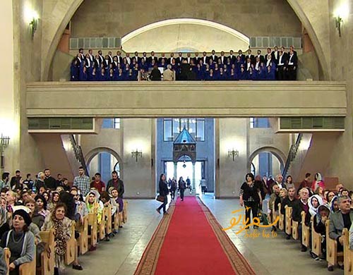 داخل کلیسای سنت گریگوری